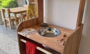 Mueble para arreglar flores