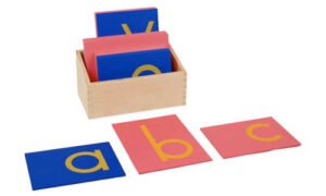 Abecedario de Letras de Lija | Material Sensorial para Lectoescritura