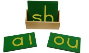 Letras de Lija - Letra imprenta inglés (PREVENTA)