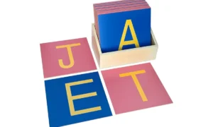 Letras de Lija - Letra imprenta mayúscula (PREVENTA)