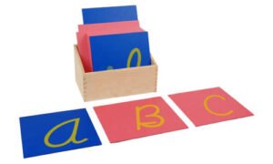 Letras de Lija - Letra cursiva mayúscula (PREVENTA)