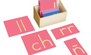 Letras de Lija - Letra imprenta (PREVENTA)