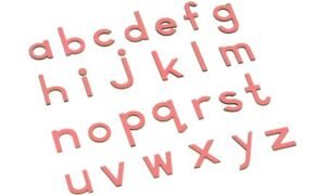 Alfabeto móvil pequeño de colores (PREVENTA)