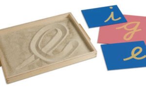 Bandeja de rastreo de letras de lija (PREVENTA)