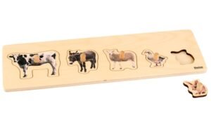 Rompecabezas de animales de la granja (PREVENTA)