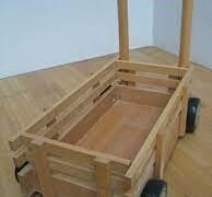 Andador de madera para bebés (PREVENTA)