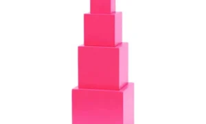 Torre rosa (5 cubos) (PREVENTA)
