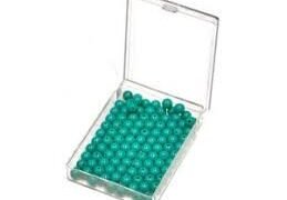 100 Cuentas Verdes con Caja Plástica (PREVENTA)