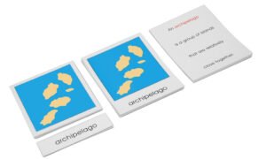 Tarjetas de formas de tierra y agua – Set 1 y Set 2 (PREVENTA)