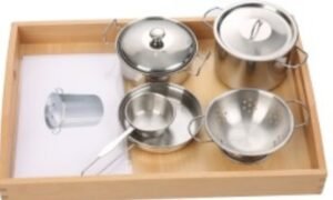Lenguaje – Utensilios de cocina con tarjetas de emparejamiento (PREVENTA)