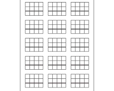 Hojas para el Juego de Sellos, 15 Problemas (PREVENTA)