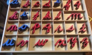 Combo escritura experiencial incluye alfabeto móvil cursiva + curso personalizado