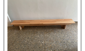 banco para mesa de merendar